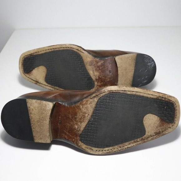 delarentis Shoes Cuoio Delarentis Leather Brogue Shoes